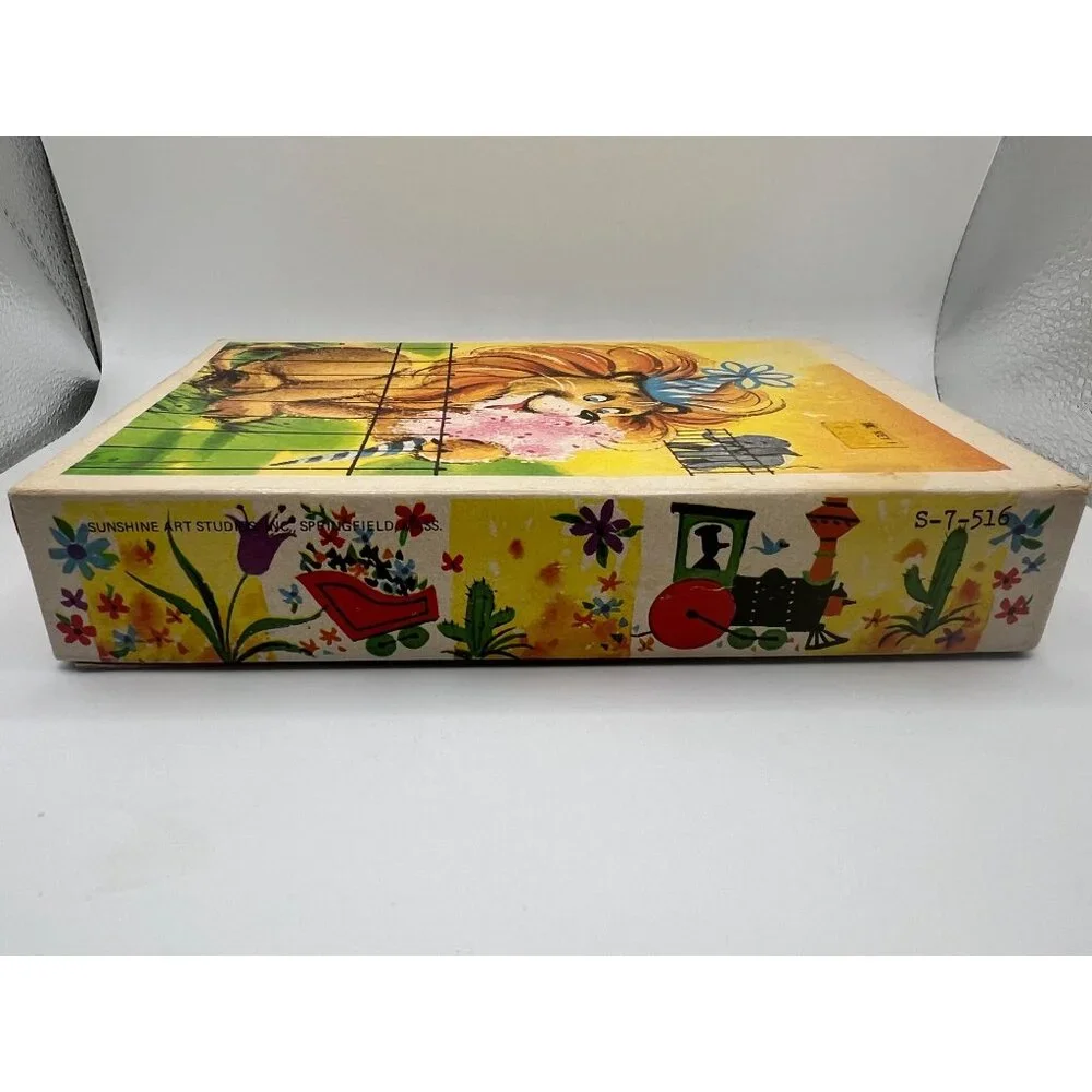 Vintage Sunshine Kids Birthday Cards Assortment Of 10 W Box + Envelopes Complete